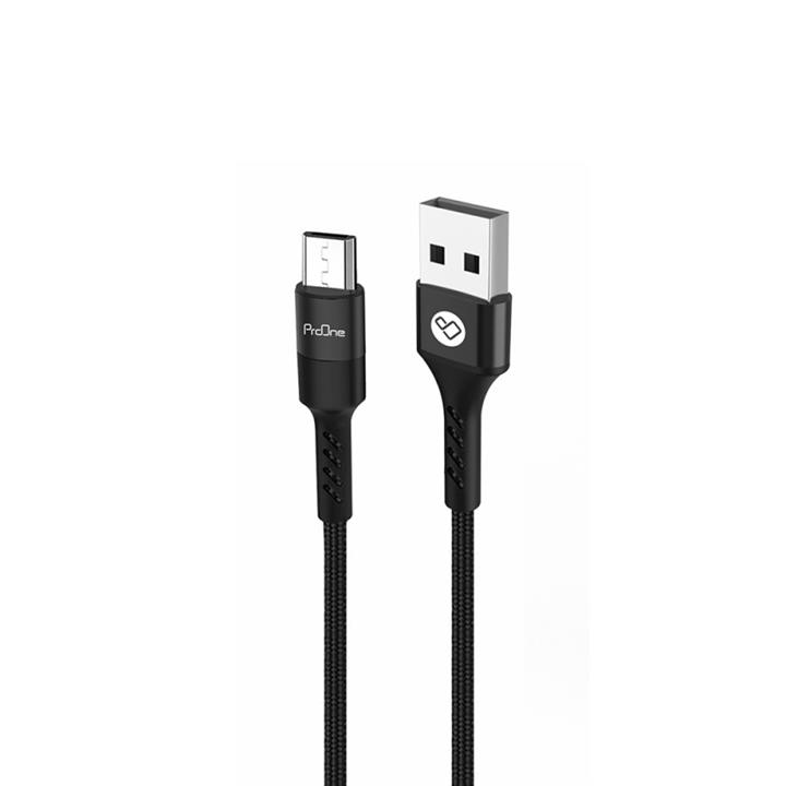 کابل تبدیل USB به microUSB پرووان مدل PCC335M طول 1 متر ProOne PCC335M Usb To Microusb Charge and Sync Micro Cable