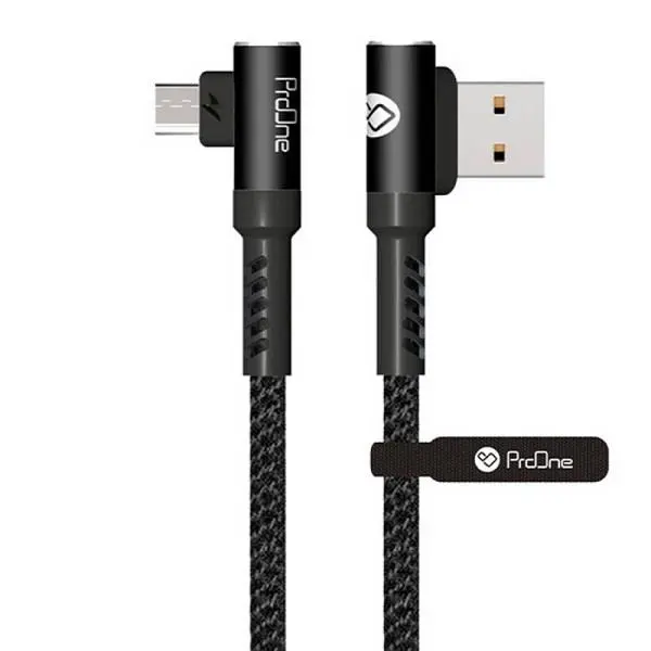 کابل تبدیل USB به microUSB پرووان مدل PCC235m طول 1 متر ProOne PCC235m USB To microUSB Cable 1M - 4