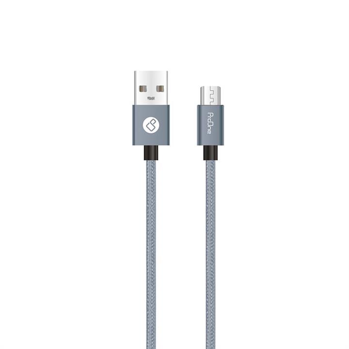 کابل تبدیل USB به microUSB پرووان مدل PCC195 طول 2 متر ProOne PCC195 USB To microUSB Cable 2M