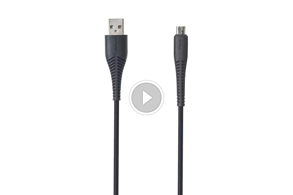 کابل USB به Micro USB بیاند مدل BA-303 طول 1 متر Beyond BA-303 USB To Micro USB Cable 1m