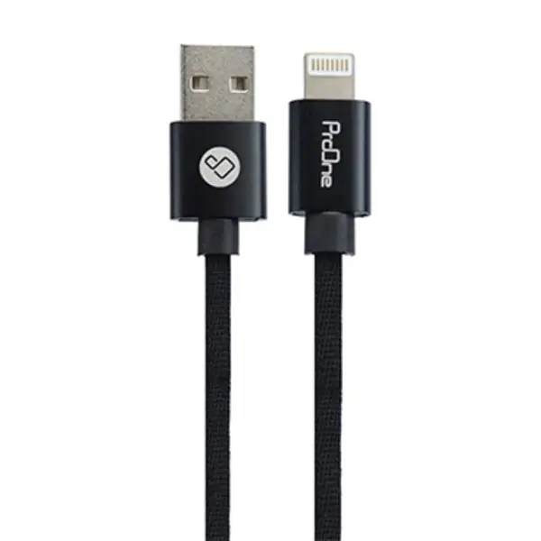 کابل تبدیل USB به لایتنینگ پرووان مدل PCC120 S01 طول 0.2 متر ProOne PCC120 S01 USB to lightning Cable 20CM - 4