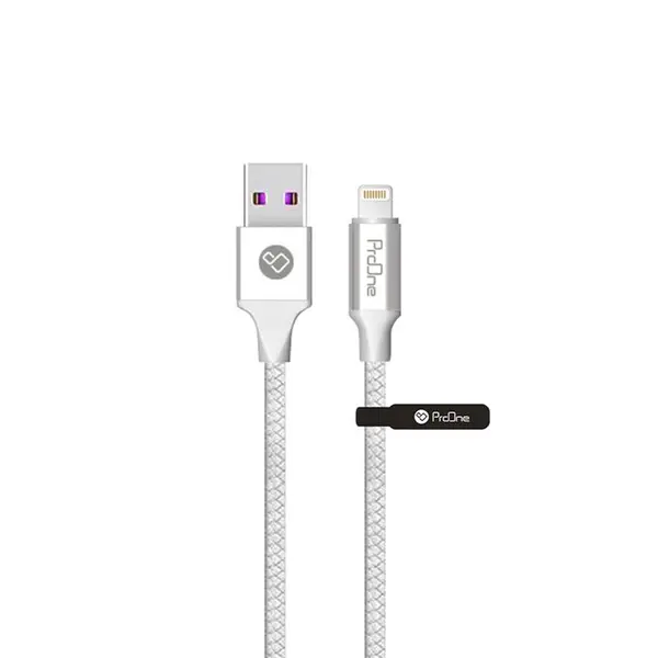 کابل تبدیل USB به لایتنینگ پرووان مدل PCC275L طول 3 متر ProOne PCC275L USB To Lightning Cable 3M - 3