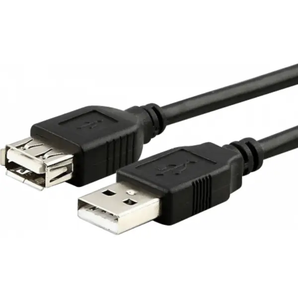 کابل کانکتر USB به مادگیUSB  کی نت با طول 5 متر Knet K-UC506 5m Usb 2.0 Extension Cable