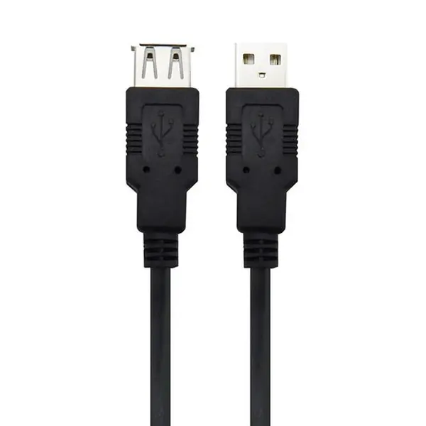 کابل کانکتر USB به مادگیUSB  کی نت با طول 5 متر Knet K-UC506 5m Usb 2.0 Extension Cable
