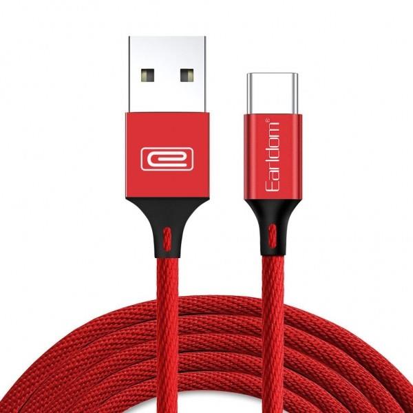 کابل تبدیل USB به USB-C ارلدام مدل EC-015C طول 1 متر -