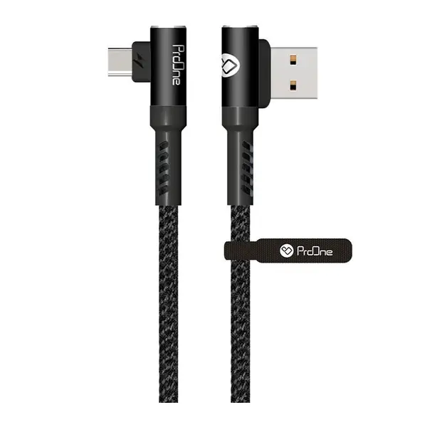 کابل تبدیل USB به USB-C پرووان مدل PCC240C طول 1 متر ProOne PCC240C USB To USB-C Cable 1M - 4