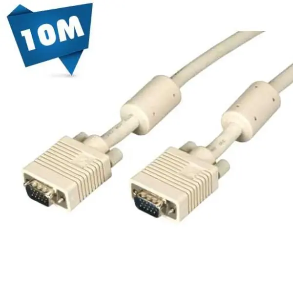 کابل VGA 10 متری لمونتک (3+6 سفید)