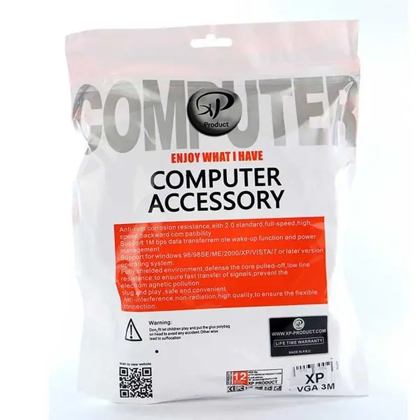 کابل VGA ایکس پی به طول 3 متر XP Product VGA Cable 3m
