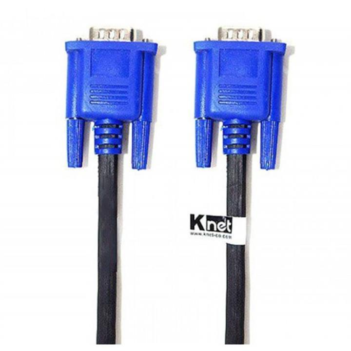 کابل VGA دو سر نر کی نت یک و نیم متر K-VC400 Knet K-VC400 Male to Male VGA Cable - 1.5M
