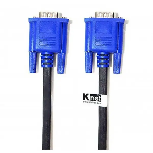 کابل VGA دو سر نر کی نت یک و نیم متر K-VC400 Knet K-VC400 Male to Male VGA Cable - 1.5M - 4