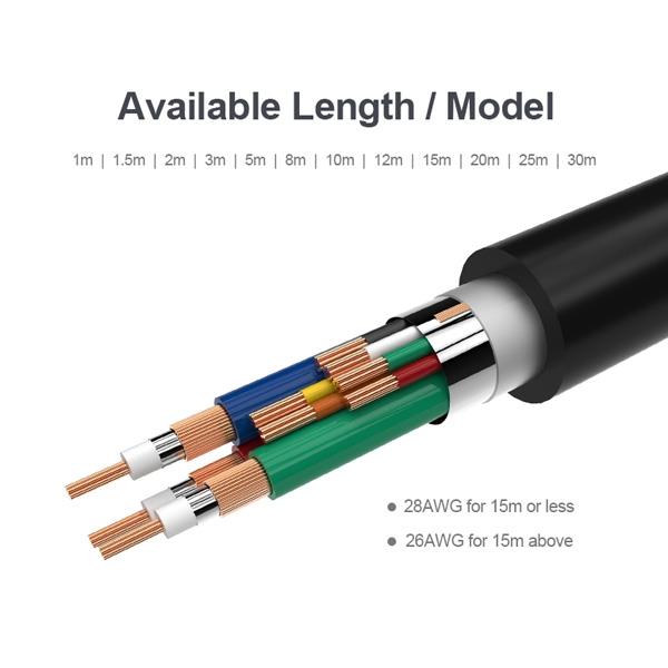 کابل VGA یونیتک مدل Y-C505G طول 5 متر Unitek Y-C505G VGA Cable 5m