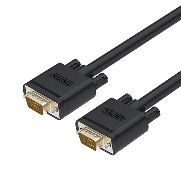 کابل VGA یونیتک مدل Y-C512G طول 8 متر Unitek Y-C512G VGA Cable 8m
