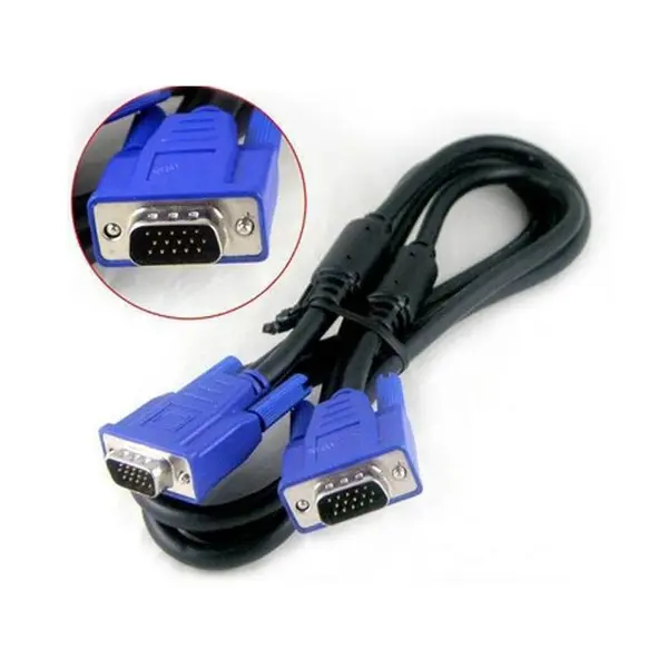 کابل VGA دو سر نر وی نت به طول یک و نیم متر کابل وی جی ای V-NET با طول 1.5 متر - 5