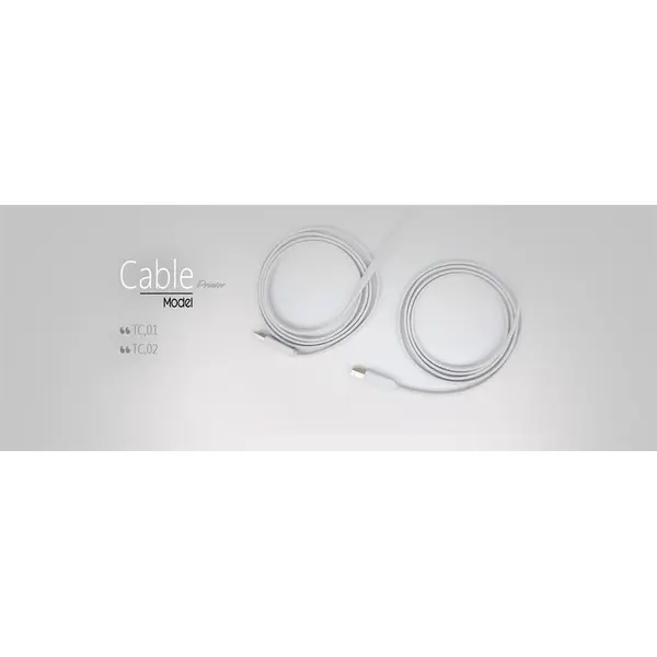 کابل فلت پرینتر تسکو مدل تی سی 01 به طول 1.5 متر TSCO TC01 Flat Printer USB Cable 1.5M