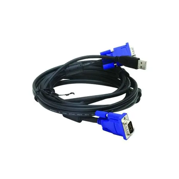کابل 1.8 متری KVM دی-لینک مدل DKVM-CU D-Link DKVM-CU 180 CM 2 in 1 USB KVM Cable - 3