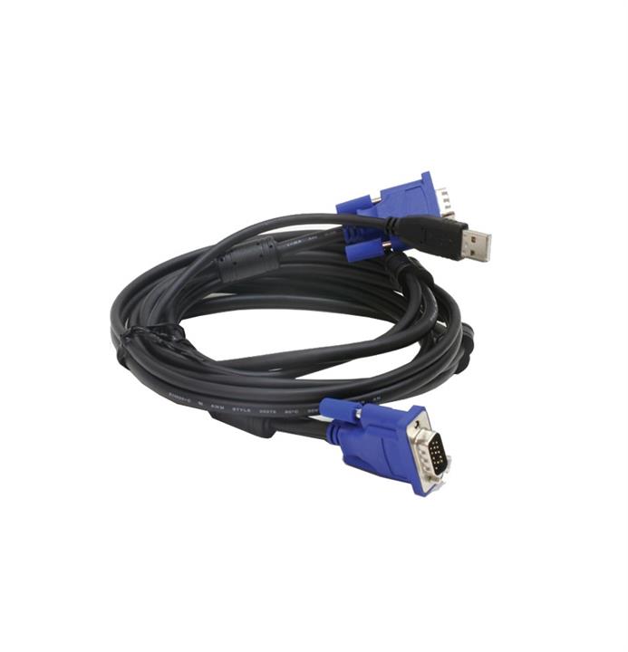 کابل 1.8 متری KVM دی-لینک مدل DKVM-CU D-Link DKVM-CU 180 CM 2 in 1 USB KVM Cable