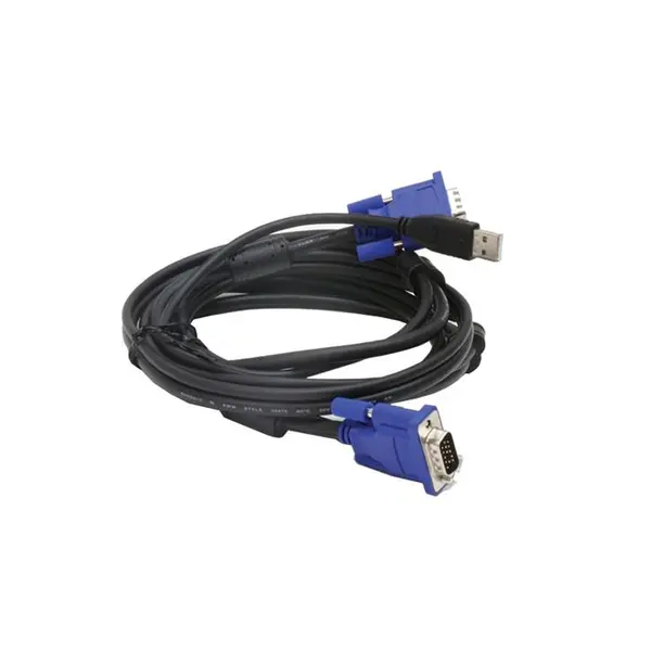 کابل 1.8 متری KVM دی-لینک مدل DKVM-CU D-Link DKVM-CU 180 CM 2 in 1 USB KVM Cable - 2