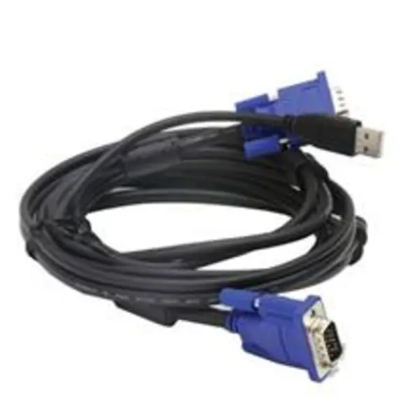 کابل 1.8 متری KVM دی-لینک مدل DKVM-CU D-Link DKVM-CU 180 CM 2 in 1 USB KVM Cable - 5