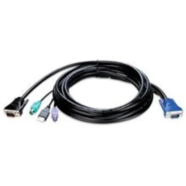 کابل 1.8 متری KVM دی-لینک مدل KVM-401 D-Link KVM-401 1.8M KVM Cable - 5