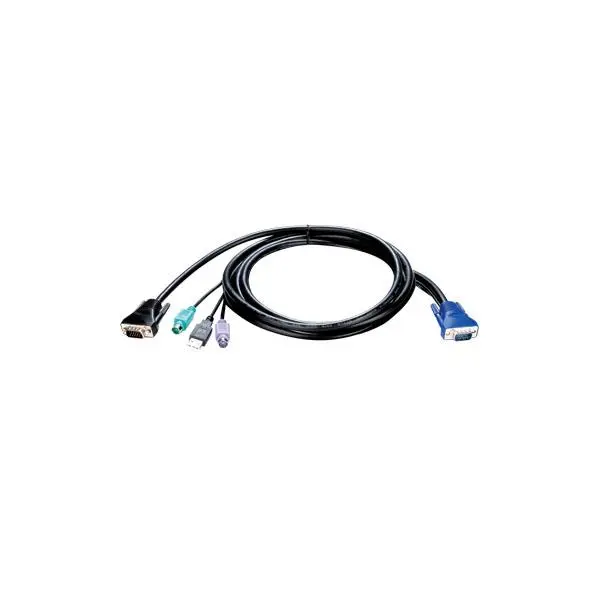 کابل 1.8 متری KVM دی-لینک مدل KVM-401 D-Link KVM-401 1.8M KVM Cable - 3
