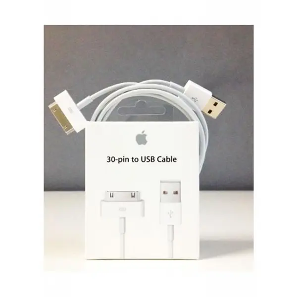 کابل شارژ 30Pin آیفون مدل MA591 Apple 30-pin to USB Cable MA591G/C - 2