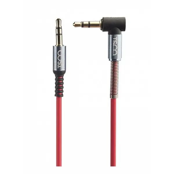 کابل انتقال صدا 3.5 میلی متری تسکو مدل TC 90 طول 1 متر TSCO TC 90 3.5mm Audio Cable 1m