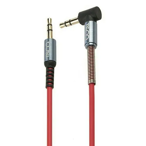 کابل انتقال صدا 3.5 میلی متری تسکو مدل TC 90 طول 1 متر TSCO TC 90 3.5mm Audio Cable 1m
