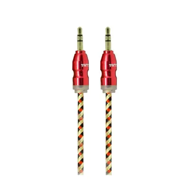 کابل انتقال صدا 3.5 میلی متری تسکو مدل TC AU12 به طول 1 متر TSCO TC AU12 3.5mm Audio Cable 1m - 5