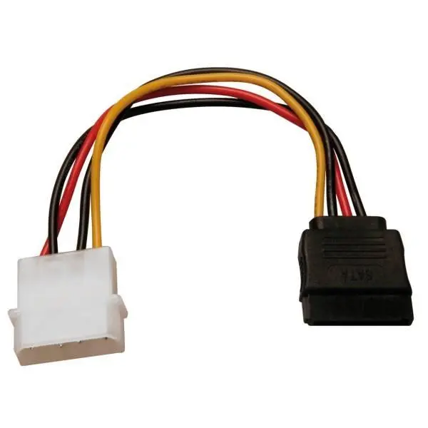 کابل تبدیل برق 4 پین به ساتا | SATA Four Pin Molex to SATA Power Adapter - 3