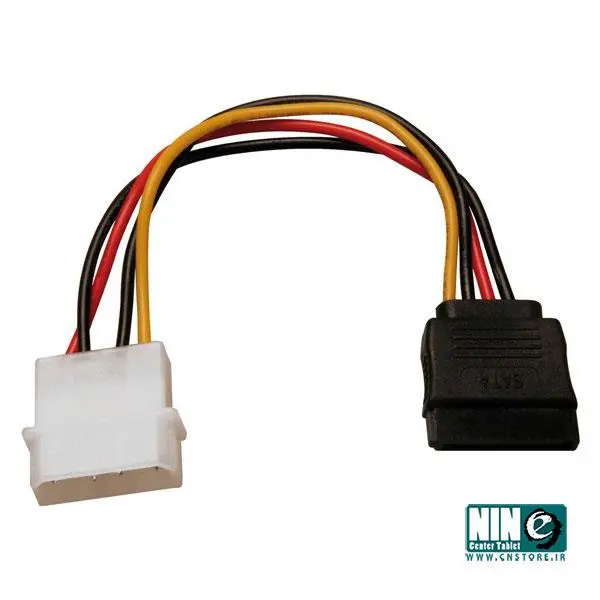 کابل تبدیل برق 4 پین به ساتا | SATA Four Pin Molex to SATA Power Adapter - 2