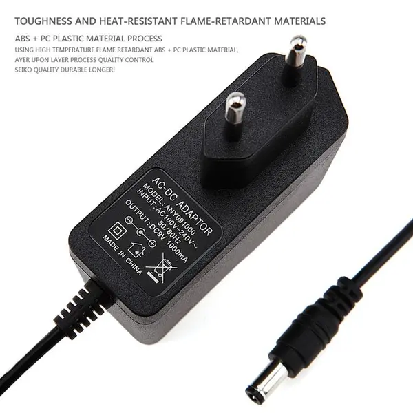 آداپتور 9 ولت 1 آمپر مودم TP-LINK , D-LINK و … NEEDLE ADAPTER MODEM 9V 1A - 5