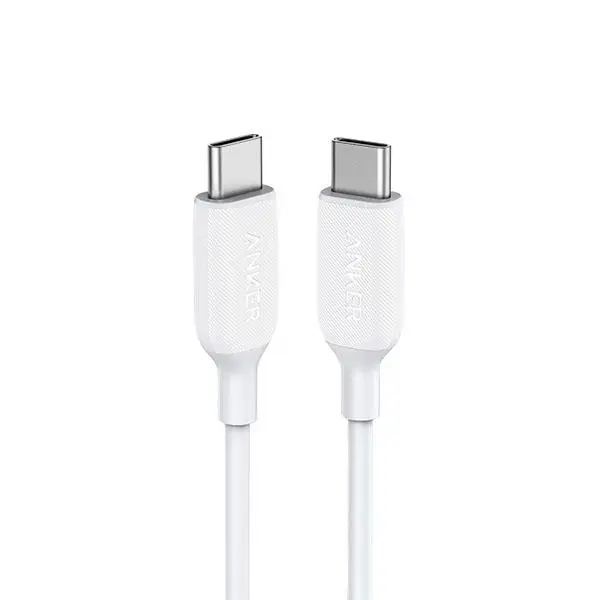 کابل انکر مدل A8852 طول 90 سانتی متر  USB Type-C Anker Powerline III A8852 Type-C To Type-C  Charging Cable