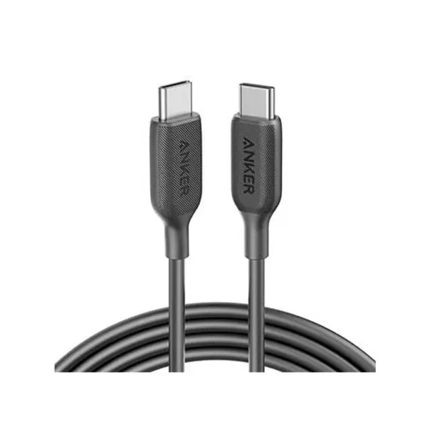 کابل انکر مدل A8852 طول 90 سانتی متر  USB Type-C Anker Powerline III A8852 Type-C To Type-C  Charging Cable