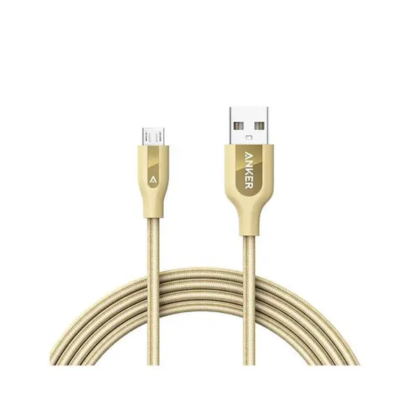 کابل شارژ anker micro USB مدل A8143 Anker A8143 PowerLine Plus USB to Micro USB Cable - 4