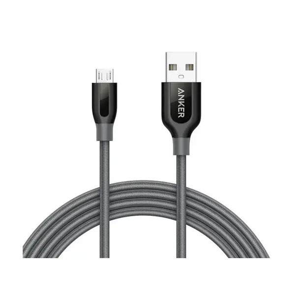 کابل شارژ anker micro USB مدل A8143 Anker A8143 PowerLine Plus USB to Micro USB Cable - 2