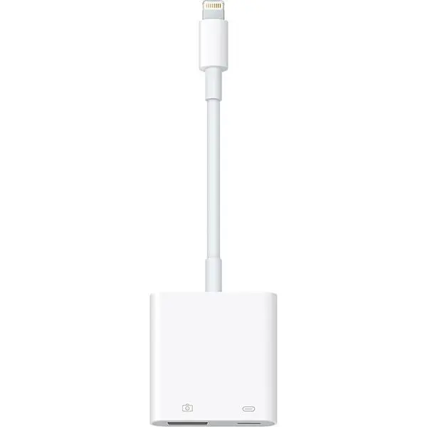 کابل اتصال آیپد و آیپد مینی به دوربین دیجیتال Apple Lightning to USB Camera Adapter - 3
