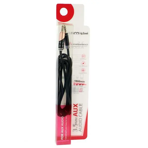 کابل انتقال صدا AUX تسکو مدل 7 TC-AU به طول 1.5 متر Tsco TC-AU 7 AUX Audio Cable 1.5m - 4