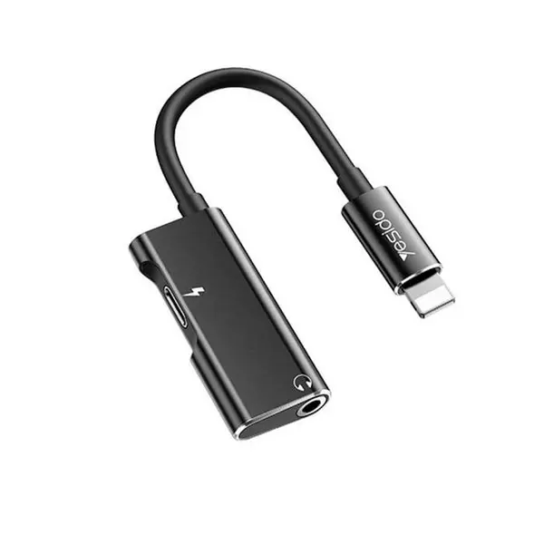 مبدل Aux لایتنینگ یسیدو مدل YAU11 با قابلیت شارژ - 3