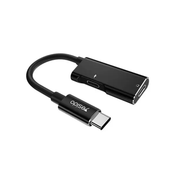 مبدل Aux تایپسی یسیدو مدل YAU23 با قابلیت شارژ - 3
