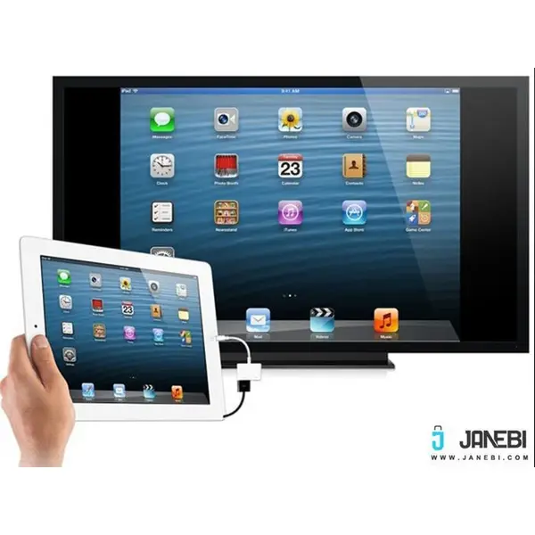 کابل اصلی تبدیل لایتنینگ به دیجیتال AV  اپل Apple Lightning To Digital AV Adapter