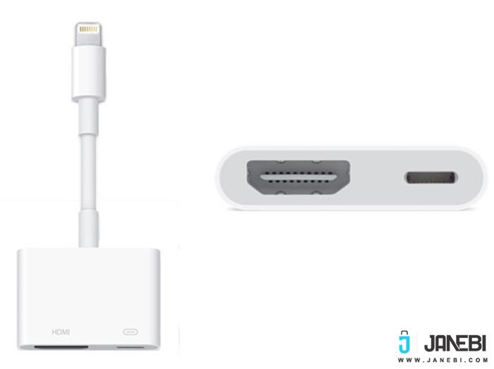 کابل اصلی تبدیل لایتنینگ به دیجیتال AV  اپل Apple Lightning To Digital AV Adapter