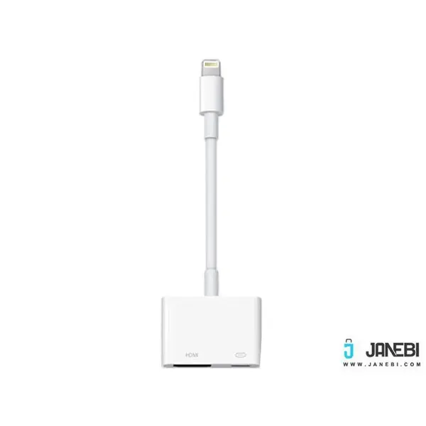 کابل اصلی تبدیل لایتنینگ به دیجیتال AV  اپل Apple Lightning To Digital AV Adapter