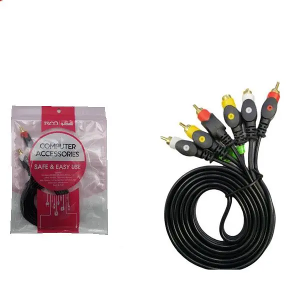 کابل ۳ به ۳ AV تسکو TC-13 TSCO TC13 AV RCA 3 to 3 cable