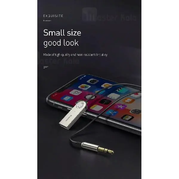 گیرنده صوتی بلوتوثی بیسوس Baseus BA01 Wireless Adapter Cable CABA01-01