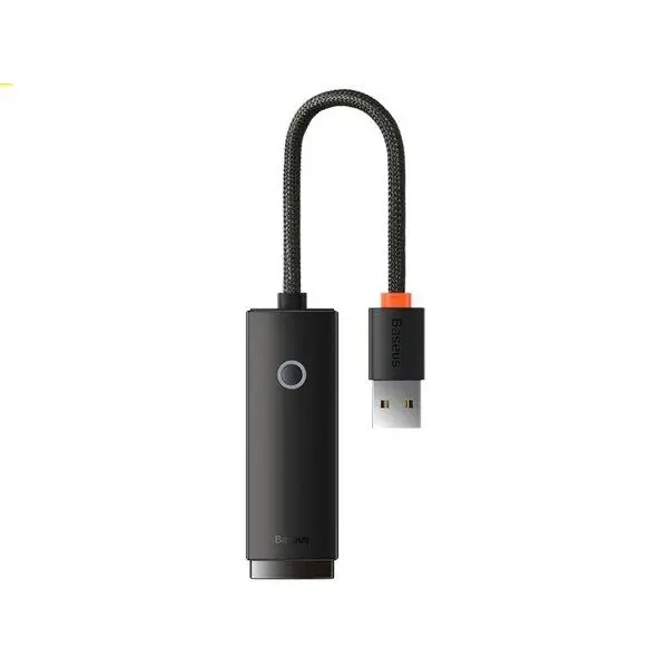 مبدل یواس‌بی به پورت شبکه بیسوس Baseus Ethernet Adapter USB to RJ45 LAN Port WKQX000001