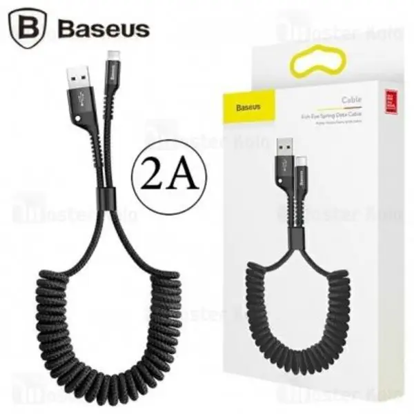 کابل لایتنینگ بیسوس Baseus Fish Eye Spring CALSR-01 - 5