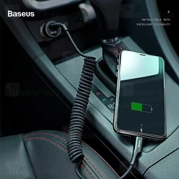 کابل لایتنینگ بیسوس Baseus Fish Eye Spring CALSR-01 - 3