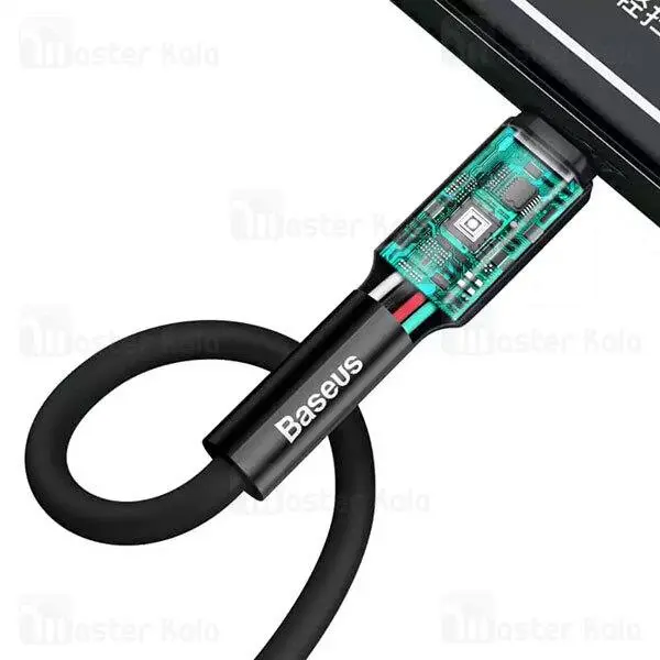 کابل لایتنینگ بیسوس Baseus Silica gel CALGJ-01 / 06 cable توان 2.4 آمپر به طول 1 متر - 4