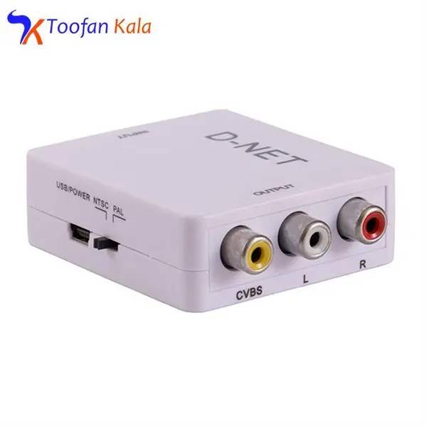 مبدل HDMI به AV دی نت مدل HDV-M610 - - 3