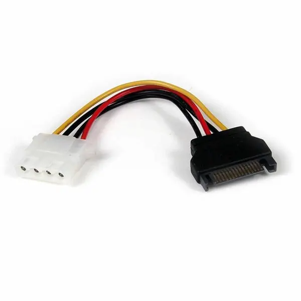 تبدیل برق پاور IDE Molex به SATA مادگی                                         Molex Power to SATA Female Adapter Cable